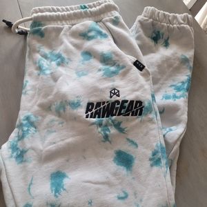 Mens RAW GEAR tie die sweats XL